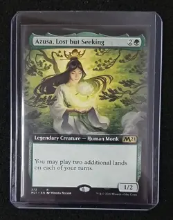 MTG Azusa, Lost but Seeking - Extended Art - NM/Never Played - Image 3