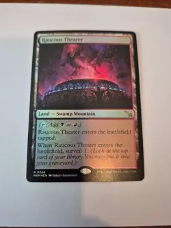 1x Raucous Theater FOIL Murders at Karlov Manor Magic MTG 266 NM x1 - Image 1