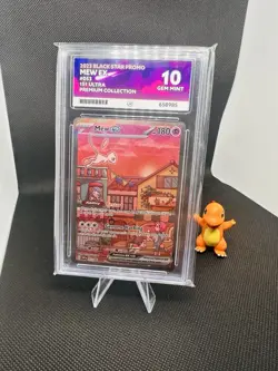 Pokemon TCG Mew EX SVP053 151 Black Star Promo ACE 10 PERFECT SUBGRADES English - Image 1