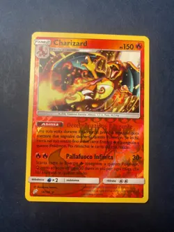 Pokemon Charizard - Gioco di Squadra - Sole e Luna - 14/181 Reverse Holo ITA - Image 1