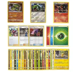 30 Pokemon-Karten Englisch - zufallig Sortiert - inkl. Holo, Reverse Holo & Rare - Image 1