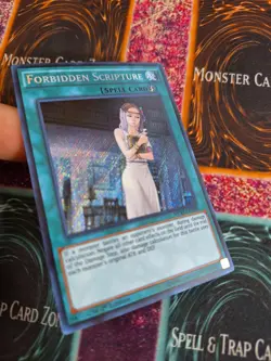 Yu-Gi-Oh! Forbidden Scripture MP15-EN038 Secret Rare 1st Edition Near Mint - Image 2