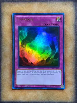 Yugioh Typhoon DUDE-EN046 Ultra Rare 1st Ed NM - Image 1