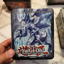 Lot of 4 Rare 2013 YU-GI-OH Dragon Ruler COLLECTORS TIN (EMPTY) - Image 4