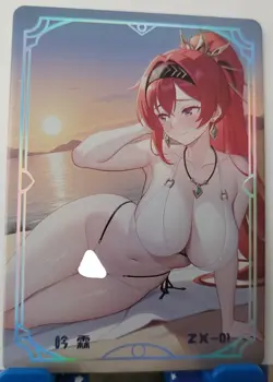 Yinlin Wuthering Waves ZX Card Goddess Story Under the Nightgown Waifu ZX-01 - Image 1