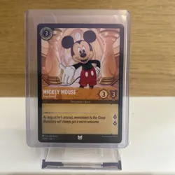 Disney Lorcana Demo Mickey Mouse - True Friend Card - Rare - Image 1