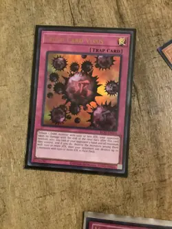 Crush Card Virus KC01-EN053 Ultra Rare Yu-Gi-Oh! TCG Card Kaiba case - Image 1