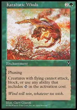 Katabatic Winds - Medium Play MTG Visions - Image 1