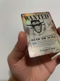 Portgas.D.Ace (119) (Wanted Poster) OP13-119 - Error Card - NM Pack Fresh - Image 5
