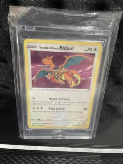 Special Delivery Bidoof SWSH177 SWSH: Sword & Shield Promo Cards Holo - Image 1