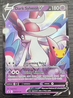 Dark Sylveon V SWSH134 Pokemon TCG Sword & Shield Promo Cards Holo MINT NM - Image 1