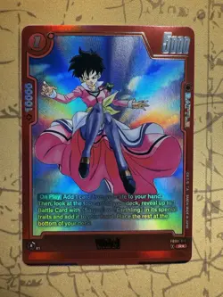 Videl FB08-019 Alternate Art Saiyan's Pride Dragon Ball English Card Fusion Worl - Image 1