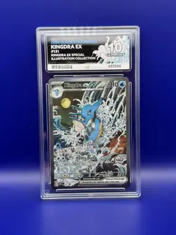 Kingdra ex 131 SV Promo Shrouded Fable ACE 10 GEM MINT Graded Pokemon TCG Card - Image 1