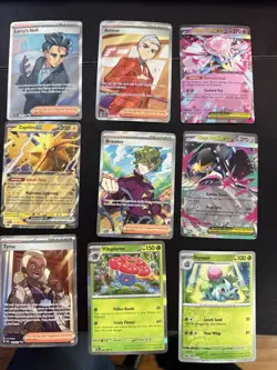 Pokemon EX + Trainer Lot (9 Cards) - Clean Condition - Fast/Protected Shipping - Image 1