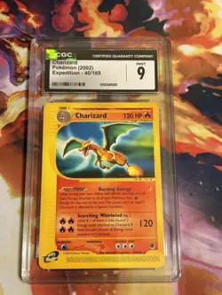 CGC 9 Charizard 40/165 Expedition 2002 Pokemon Card - Image 2