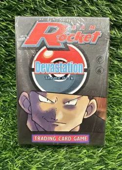 Pokemon Team Rocket Devastation Theme Deck Factory Sealed 2000 Card Game Read 742818061803 - Image 1