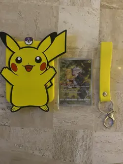 [Pikachu] 013/012 CSMC S-Chinese Holo Pokemon TCG Card Sword&Shield (W/ CASE) - Image 1
