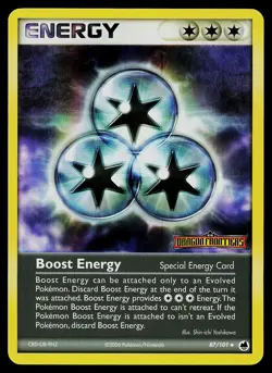 Pokemon Card - Boost Energy Dragon Frontiers 87/101 Reverse Holo Stamped - Image 1