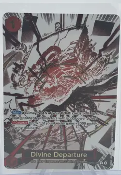 Divine Departure (PARALLEL) OP10-019 Royal Blood-ONE PIECE Card Game ENGLISH NM - Image 1