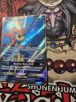 Keldeo GX (Full Art) 219/236 Sm-Unified Minds Holo Pokemon Card TCG HP - Image 2