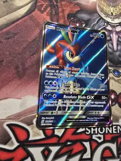 Keldeo GX (Full Art) 219/236 Sm-Unified Minds Holo Pokemon Card TCG HP - Image 3