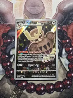 Pokemon SV: Scarlet & Violet Promo Cards #141 Promo Noctowl NM - Image 1