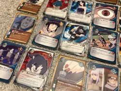 Naruto Collectible Card Game CCG Trading TCG 2002 Lot of 32 Incl. Holo Gold Text - Image 5