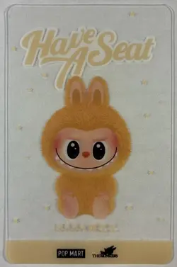 Popmart The Monsters Baba Labubu Have A Seat Trading Collectible Card - Image 1