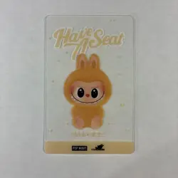 Popmart The Monsters Baba Labubu Have A Seat Trading Collectible Card - Image 2