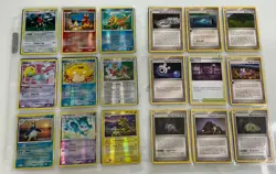 Huge Pokemon lot, binders, pogs, toys, 451 cards. Sealed Blockbuster binder - Image 3
