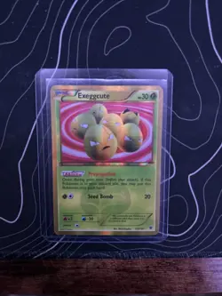 Exeggcute Plasma Blast 2013 Secret Rare Shiny Pokemon Card TCG 102/101 - Image 1