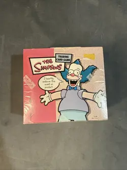 2003 The Simpsons TCG Card Booster Box - New Sealed - Wizards of the Coast+BONUS - Image 1