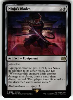 Ninja's Blades R FINAL FANTASY 108 NM MTG - Image 1