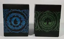 Ultra Pro Set Of 2 Mana 7 Island Deck Boxes Magic The Gathering MTG 2021 - NEW! - Image 1