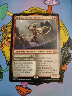 1x Kellan, the Fae-Blooded - Wilds of Eldraine - NM - MTG - Image 1
