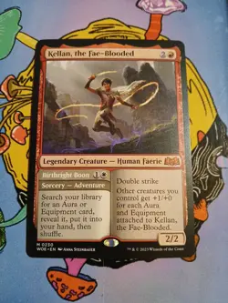 1x Kellan, the Fae-Blooded - Wilds of Eldraine - NM - MTG - Image 2