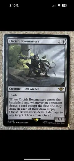 Orcish Bowmasters Universes Beyond: the Lord of the Rings: Tales of Middle-Earth - Image 1