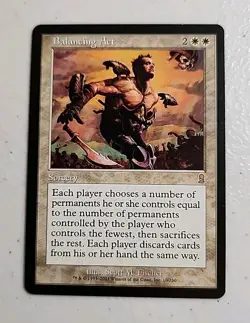 Balancing Act Odyssey Regular MTG Rare - Image 1