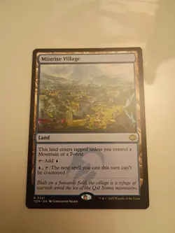 MTG Mistrise Village Tarkir: Dragonstorm Regular LP x1 - Image 1