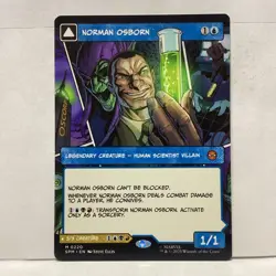 MTG Norman Osborn Magic: The Gathering Marvel's Spider-Man Mythic #0220 - Image 1