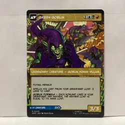 MTG Norman Osborn Magic: The Gathering Marvel's Spider-Man Mythic #0220 - Image 2