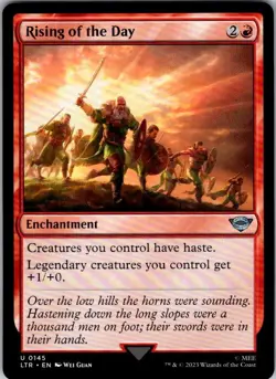 Magic | LTR | Rising of the Day | 145 | Normal | NM - Image 1