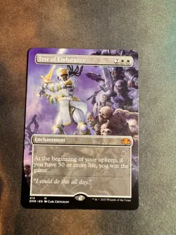 Test of Endurance (Borderless) Dominaria Remastered Regular - Image 1