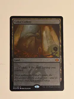 MTG Cabal Coffers MH2 Foil Etched x 1 - Image 1