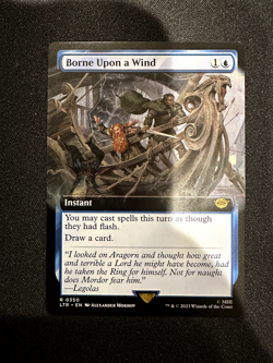 Borne Upon a Wind (Extended Art) MTG: The Lord of the Rings (0350) Regular - Image 1