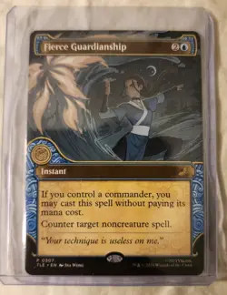 Fierce Guardianship (Showcase) Avatar: The Last Airbender MTG 0307 - Image 1