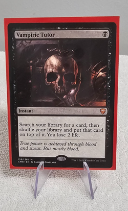 MTG Vampiric Tutor Commander Legends Regular - Image 3