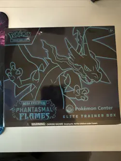 Pokemon TCG: Mega Evolution Phantasmal Flames Pokemon Center ETB - NEW, SEALED - Image 1