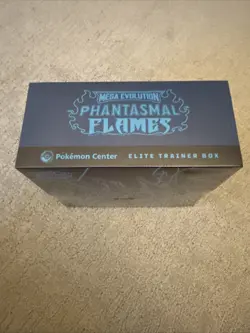 Pokemon TCG: Mega Evolution Phantasmal Flames Pokemon Center ETB - NEW, SEALED - Image 3