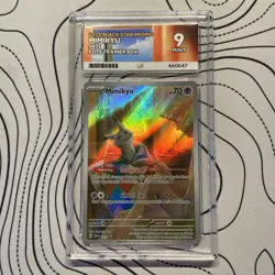 Pokemon Mimikyu Black Star Promo SVP075 ACE 9 Slab - Image 1